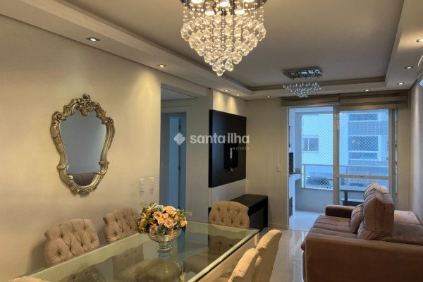Apartamento à venda com 66m², 2 quartos, 1 suíte, 2 vagas no bairro Estreito em Florianópolis