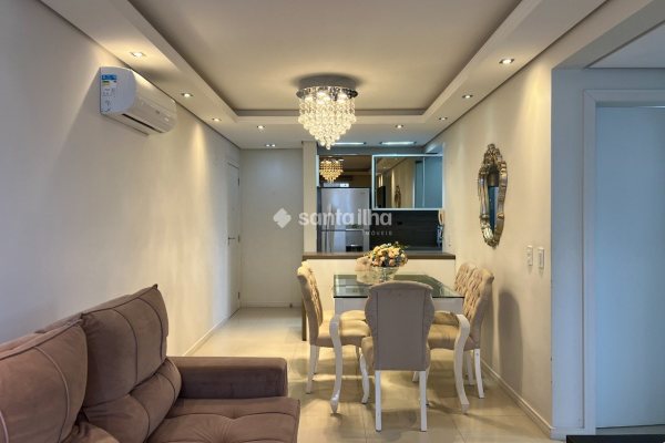 Apartamento à venda com 66m², 2 quartos, 1 suíte, 2 vagas no bairro Estreito em Florianópolis