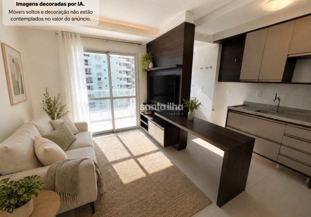 Apartamento à venda com 39m², 1 quarto, 1 vaga no bairro Trindade em Florianópolis - Foto 1