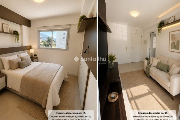 Apartamento à venda com 39m², 1 quarto, 1 vaga no bairro Trindade em Florianópolis