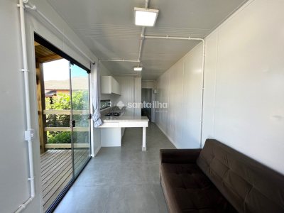 Apartamento para alugar com 30m², 1 quarto, 1 vaga no bairro Rio Tavares em Florianópolis - Foto 2