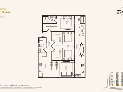 Apartamento à venda com 97m², 3 quartos, 1 suíte, 1 vaga no bairro Morro das Pedras em Florianópolis - Foto 15