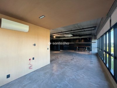 Sala/Conjunto para alugar com 136m², 1 vaga no bairro Campeche em Florianópolis - Foto 10