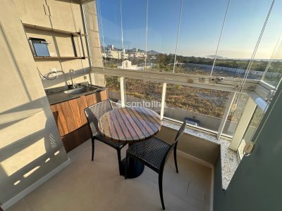 Apartamento à venda com 76m², 2 quartos, 1 suíte, 2 vagas no bairro Campeche em Florianópolis - Foto 4