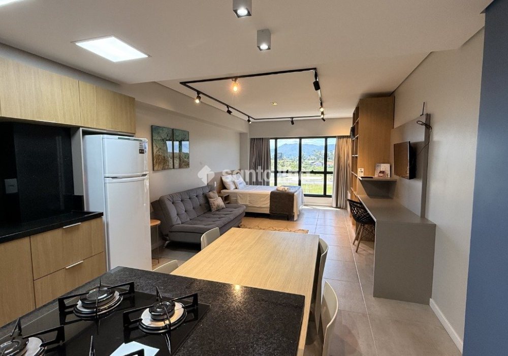 Studio à venda com 39m², 1 quarto, 1 vaga no bairro Campeche em Florianópolis - Foto 1