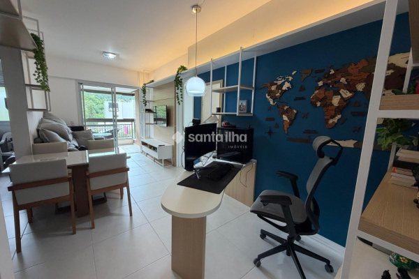 Apartamento à venda com 51m², 1 quarto, 1 suíte, 1 vaga no bairro Itacorubi em Florianópolis