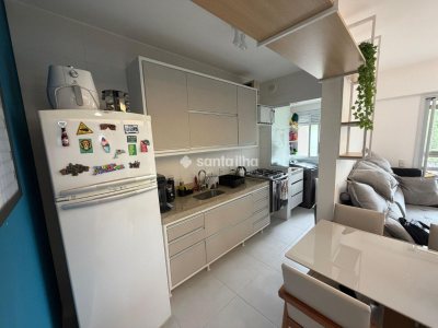 Apartamento à venda com 51m², 1 quarto, 1 suíte, 1 vaga no bairro Itacorubi em Florianópolis - Foto 4