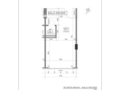 Sala/Conjunto à venda com 27m², 1 quarto, 1 vaga no bairro Campeche em Florianópolis - Foto 2