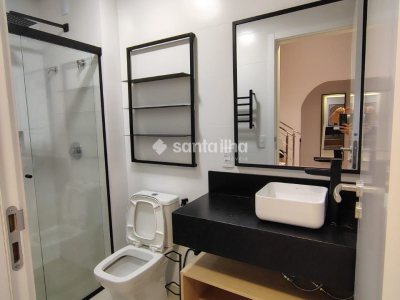 Apartamento para alugar ou comprar com 77m², 1 quarto, 1 suíte, 1 vaga no bairro Lagoa da Conceição em Florianópolis - Foto 11