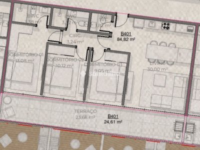 Cobertura à venda com 109m², 3 quartos, 1 suíte, 1 vaga no bairro Morro das Pedras em Florianópolis - Foto 8
