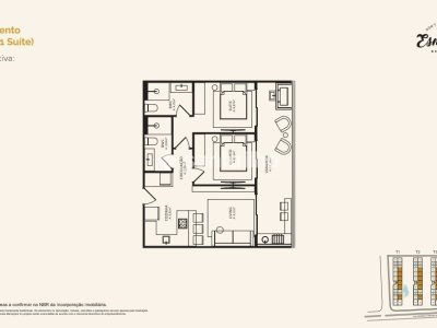 Apartamento à venda com 69m², 2 quartos, 1 suíte, 1 vaga no bairro Morro das Pedras em Florianópolis - Foto 11