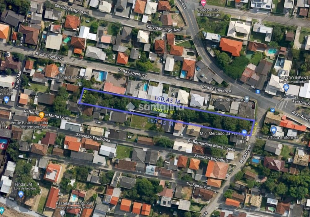 Terreno à venda com 2.080m², 1 vaga no bairro Tapera em Florianópolis - Foto 1