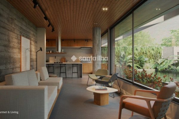 Loft à venda com 62m², 1 quarto, 1 suíte, 1 vaga no bairro Campeche em Florianópolis