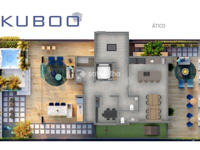 Studio à venda com 43m², 1 quarto, 1 vaga no bairro Centro em Florianópolis - Foto 9