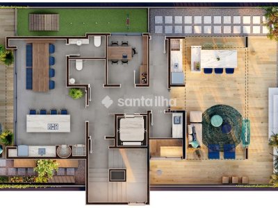 Studio à venda com 43m², 1 quarto, 1 vaga no bairro Centro em Florianópolis - Foto 12