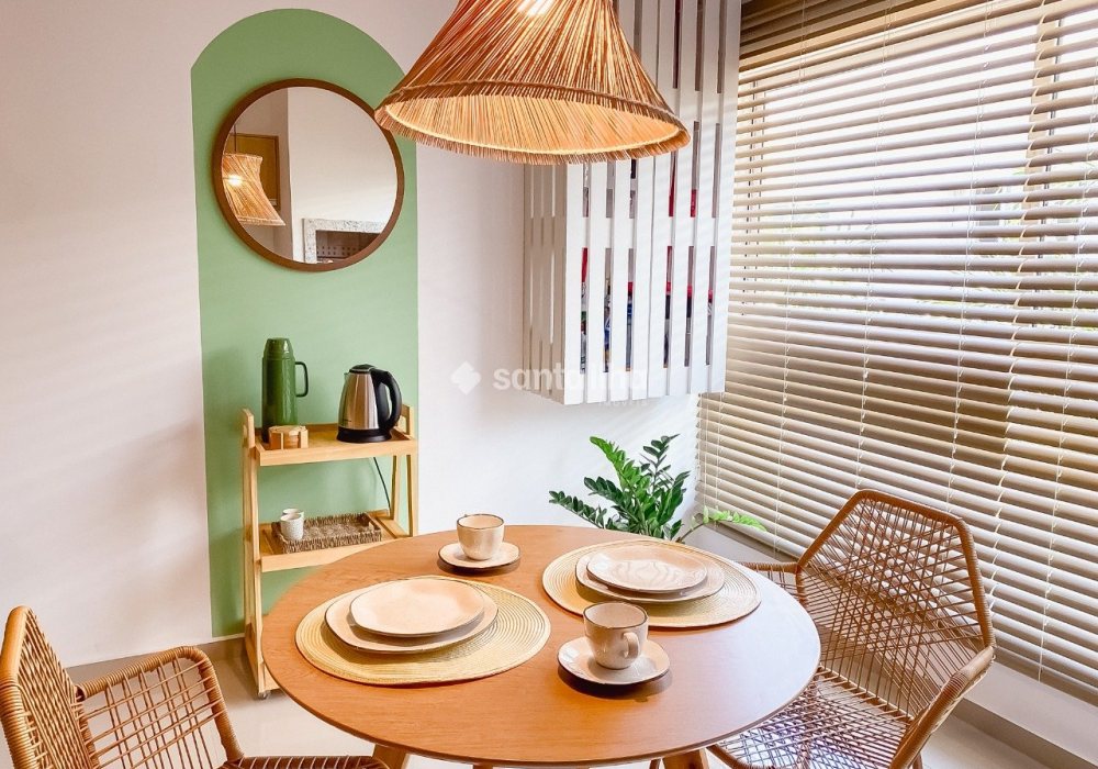 Apartamento para alugar com 37m², 1 quarto, 1 vaga no bairro Ribeirão da Ilha em Florianópolis - Foto 1