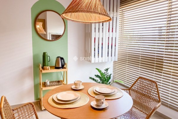 Apartamento para alugar com 37m², 1 quarto, 1 vaga no bairro Ribeirão da Ilha em Florianópolis