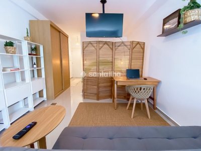Apartamento para alugar com 37m², 1 quarto, 1 vaga no bairro Ribeirão da Ilha em Florianópolis - Foto 9