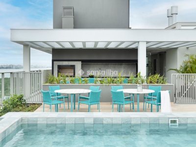 Apartamento à venda com 125m², 3 quartos, 2 suítes, 1 vaga no bairro Cacupé em Florianópolis - Foto 24