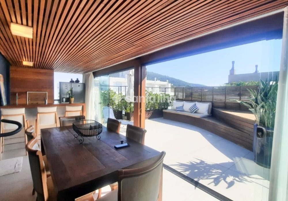 Cobertura à venda com 118m², 2 quartos, 1 suíte, 2 vagas no bairro Campeche em Florianópolis - Foto 1