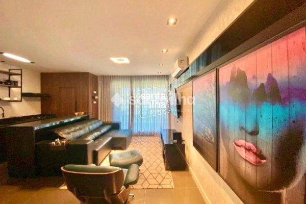Apartamento à venda com 80m², 1 quarto, 2 vagas no bairro Campeche em Florianópolis