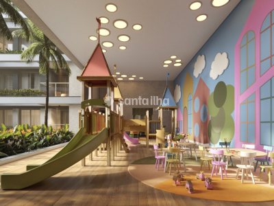 Apartamento à venda com 104m², 3 quartos, 1 suíte, 1 vaga no bairro Cacupé em Florianópolis - Foto 9