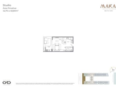 Studio à venda com 45m², 1 quarto no bairro Campeche em Florianópolis - Foto 4
