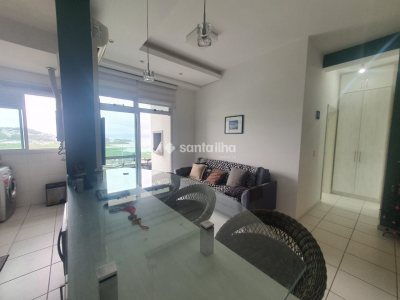 Apartamento à venda com 56m², 1 quarto, 1 vaga no bairro Itacorubi em Florianópolis - Foto 4
