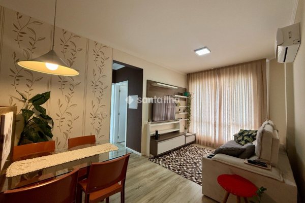 Apartamento à venda com 58m², 2 quartos, 1 suíte, 1 vaga no bairro Saco dos Limões em Florianópolis