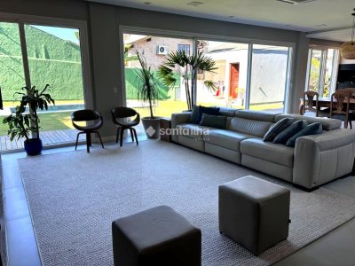 Casa em Condomínio para alugar ou comprar com 431m², 4 quartos, 4 suítes, 4 vagas no bairro Rio Tavares em Florianópolis - Foto 4