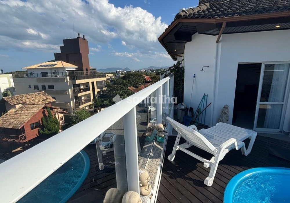 Cobertura à venda com 169m², 3 quartos, 2 suítes, 2 vagas no bairro Rio Tavares em Florianópolis - Foto 1