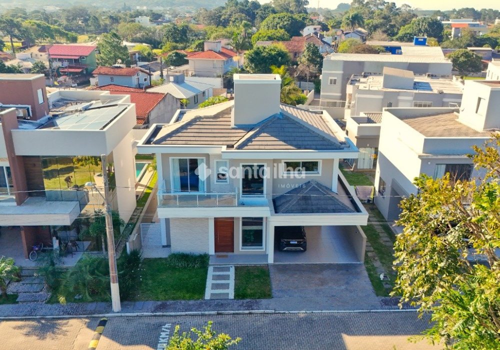 Casa em Condomínio à venda com 323m², 3 quartos, 3 suítes, 2 vagas no bairro Campeche em Florianópolis - Foto 1
