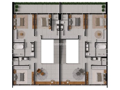 Casa em Condomínio à venda com 202m², 3 quartos, 3 suítes, 1 vaga no bairro Lagoa da Conceição em Florianópolis - Foto 10
