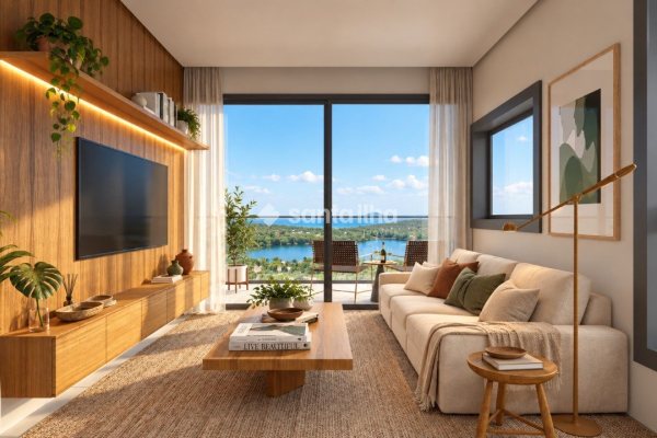 Apartamento à venda com 85m², 2 quartos, 1 vaga no bairro Campeche em Florianópolis