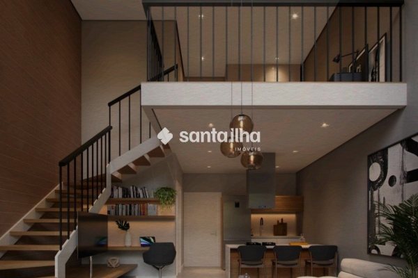 Loft à venda com 56m², 1 quarto, 1 suíte, 1 vaga no bairro Campeche em Florianópolis