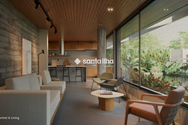 Loft à venda com 56m², 1 quarto, 1 suíte, 1 vaga no bairro Campeche em Florianópolis