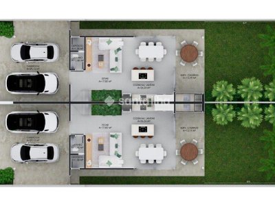 Casa à venda com 222m², 3 quartos, 2 suítes, 1 vaga no bairro Campeche em Florianópolis - Foto 16