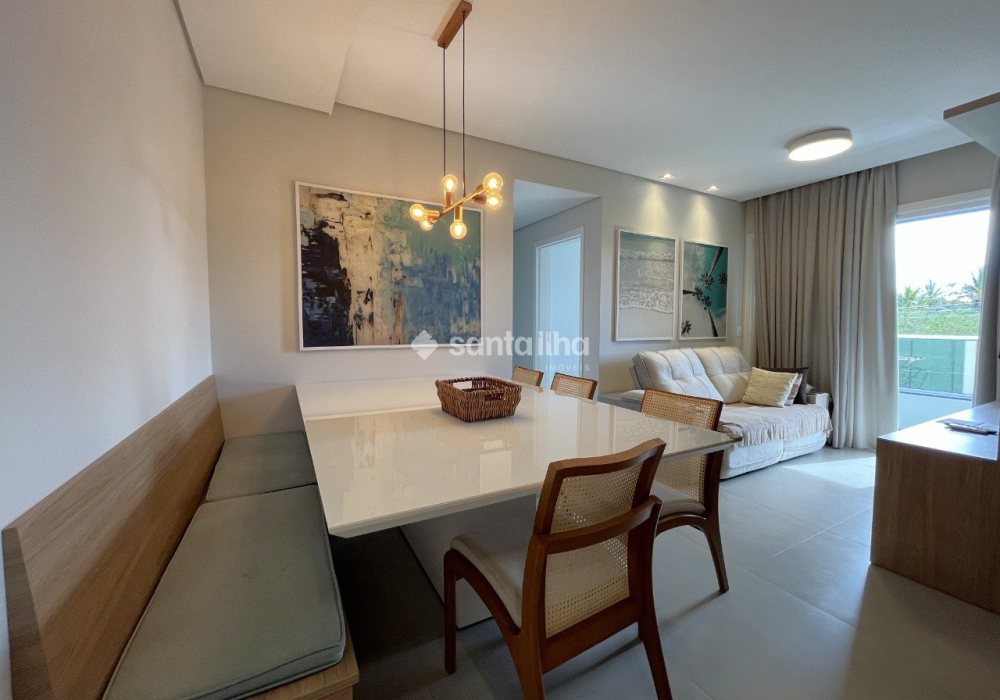 Apartamento para alugar com 66m², 2 quartos, 1 suíte, 1 vaga no bairro Ribeirão da Ilha em Florianópolis - Foto 1