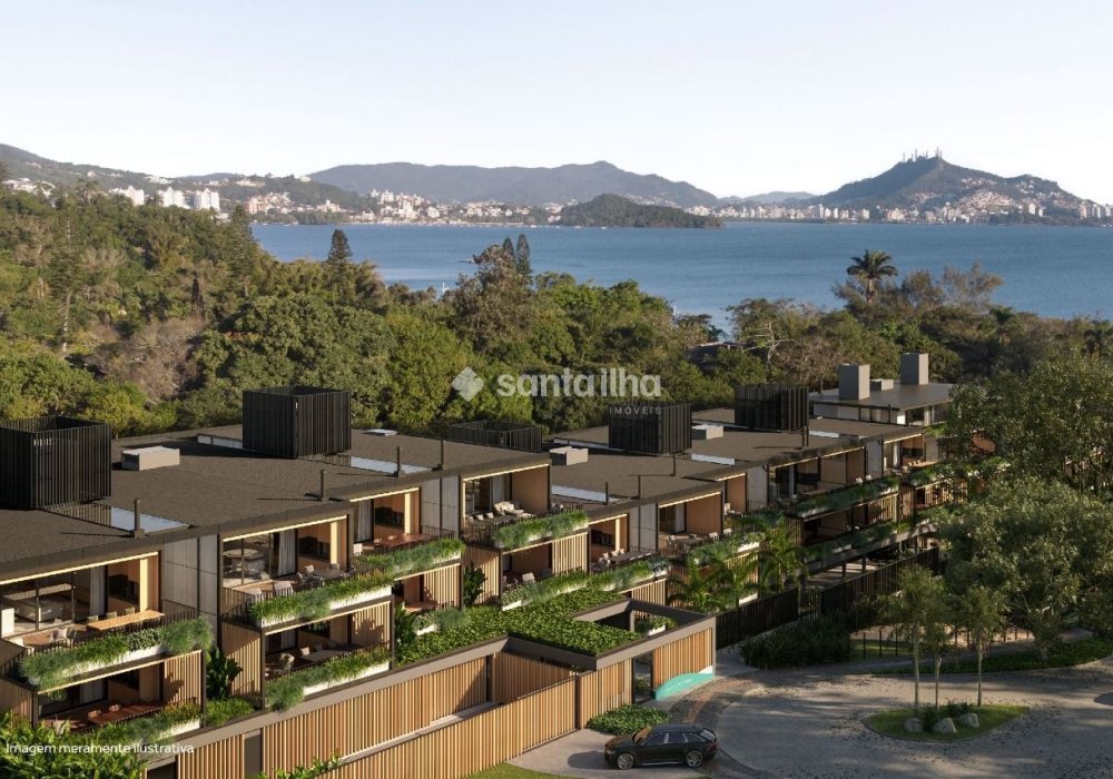 Apartamento à venda com 214m², 4 quartos, 4 suítes, 3 vagas no bairro Cacupé em Florianópolis - Foto 1