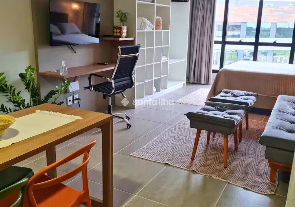 Studio à venda com 38m², 1 quarto, 1 vaga no bairro Campeche em Florianópolis - Foto 1