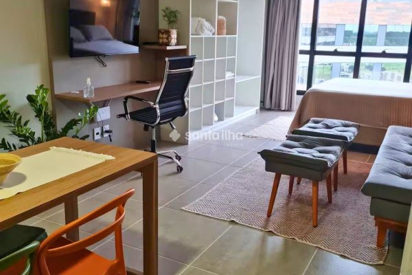 Studio à venda com 38m², 1 quarto, 1 vaga no bairro Campeche em Florianópolis