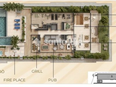 Apartamento à venda com 41m², 1 quarto, 1 vaga no bairro Campeche em Florianópolis - Foto 18