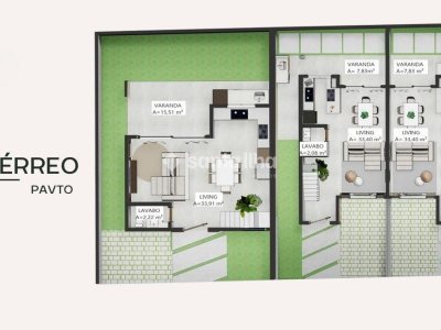 Casa à venda com 102m², 2 quartos, 2 suítes, 1 vaga no bairro Campeche em Florianópolis - Foto 14