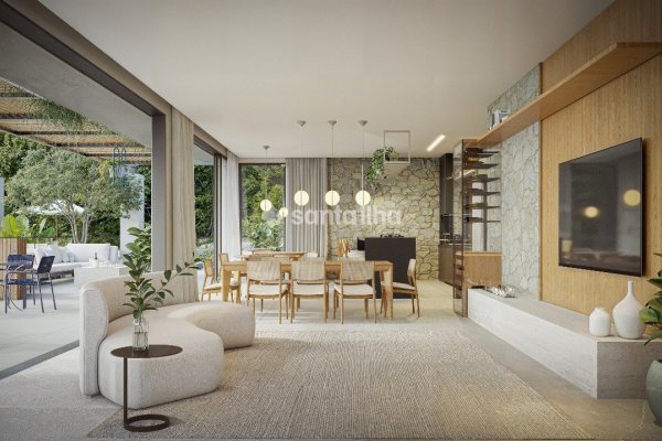 Casa em Condomínio à venda com 266m², 3 quartos, 3 suítes, 4 vagas no bairro Lagoa da Conceição em Florianopolis
