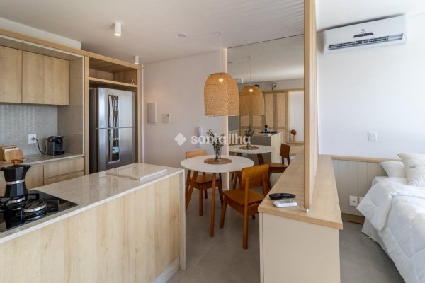 Studio à venda com 58m², 1 quarto, 1 vaga no bairro Novo Campeche em Florianópolis