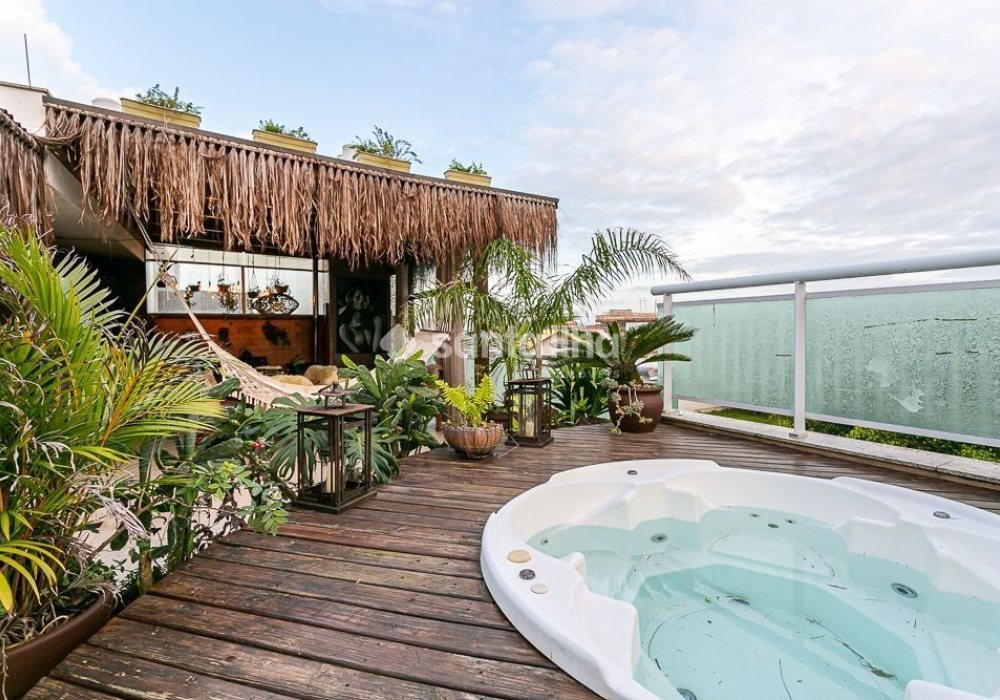 Cobertura para alugar ou comprar com 185m², 2 quartos, 2 suítes, 2 vagas no bairro Campeche em Florianópolis - Foto 1