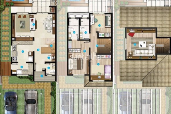 Casa em Condomínio à venda com 117m², 3 quartos, 1 suíte, 2 vagas no bairro Morro das Pedras em Florianópolis