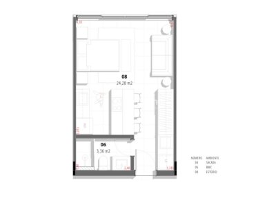 Studio à venda com 32m², 1 quarto no bairro Ribeirão da Ilha em Florianópolis - Foto 20