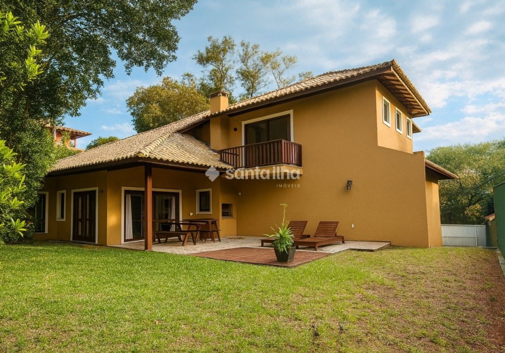 Casa em Condomínio à venda com 311m², 4 quartos, 4 suítes, 2 vagas no bairro Rio Tavares em Florianópolis - Foto 1