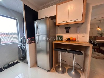 Apartamento à venda com 75m², 2 quartos, 1 suíte, 1 vaga no bairro Capoeiras em Florianópolis - Foto 5